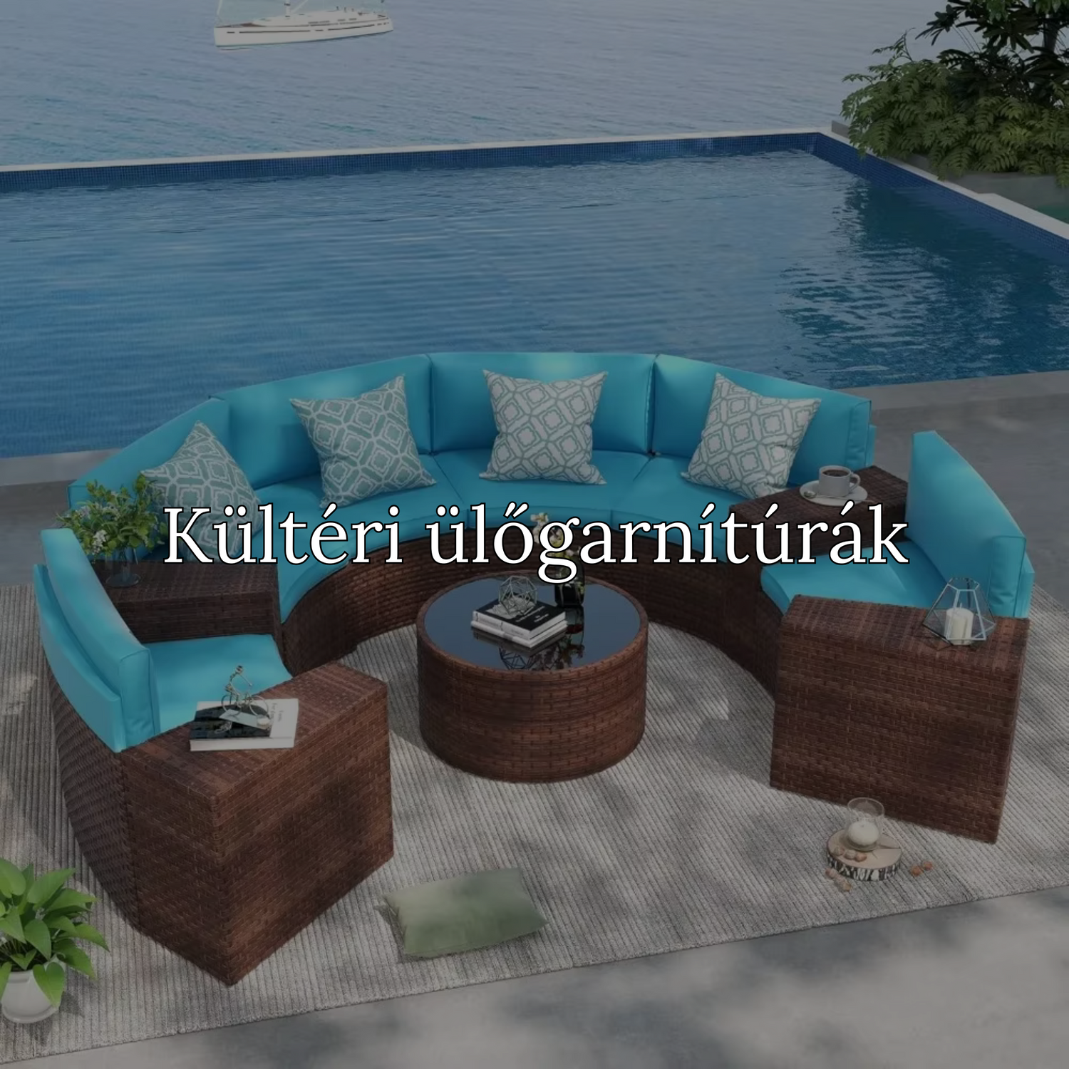 Kültéri ülőgarnitúrák
